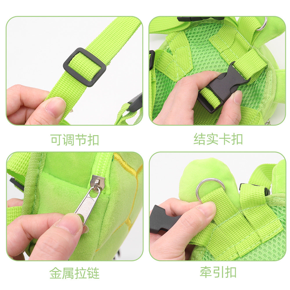🐶 Cute Small Dog Backpack – Lightweight & Adjustable Pet Carrier