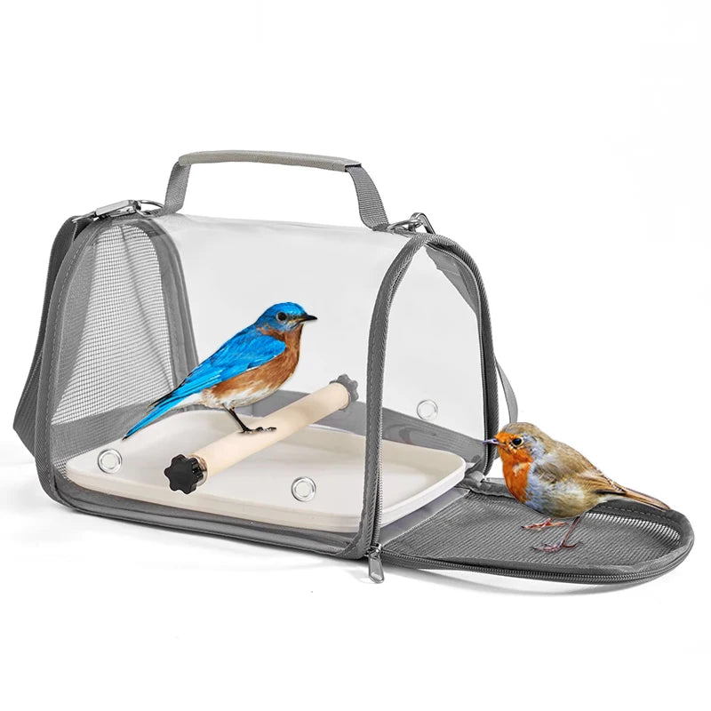 Portable Bird Travel Carrier