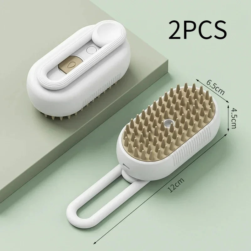 3-in-1 Steam Pet Brush
