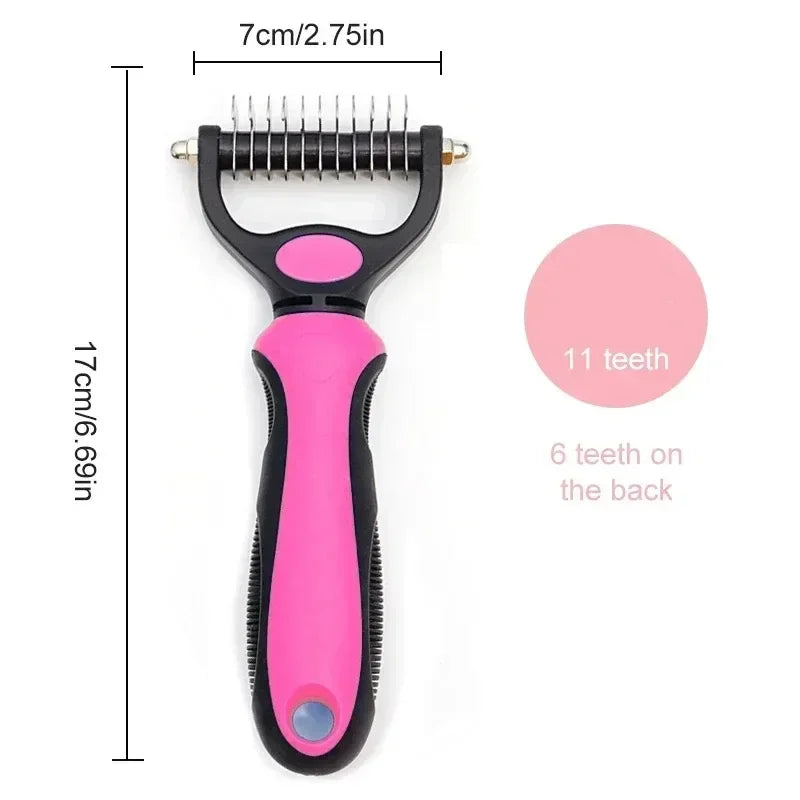 Pet Hair Remover Grooming Brush