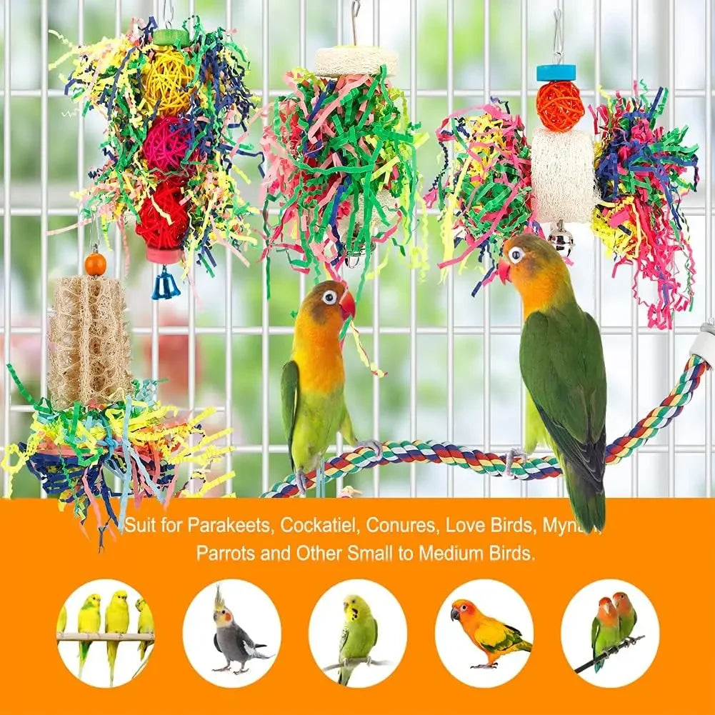 Bird Foraging Shredding Toy