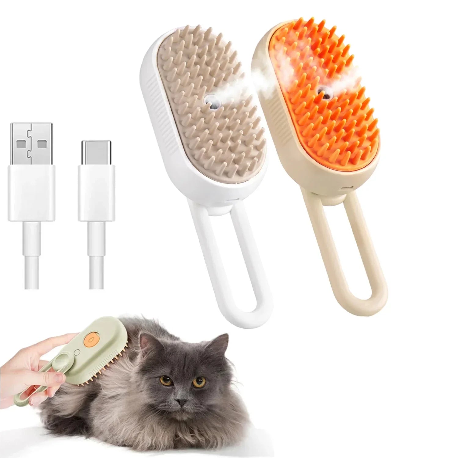 Cat & Dog Steam Grooming Brush