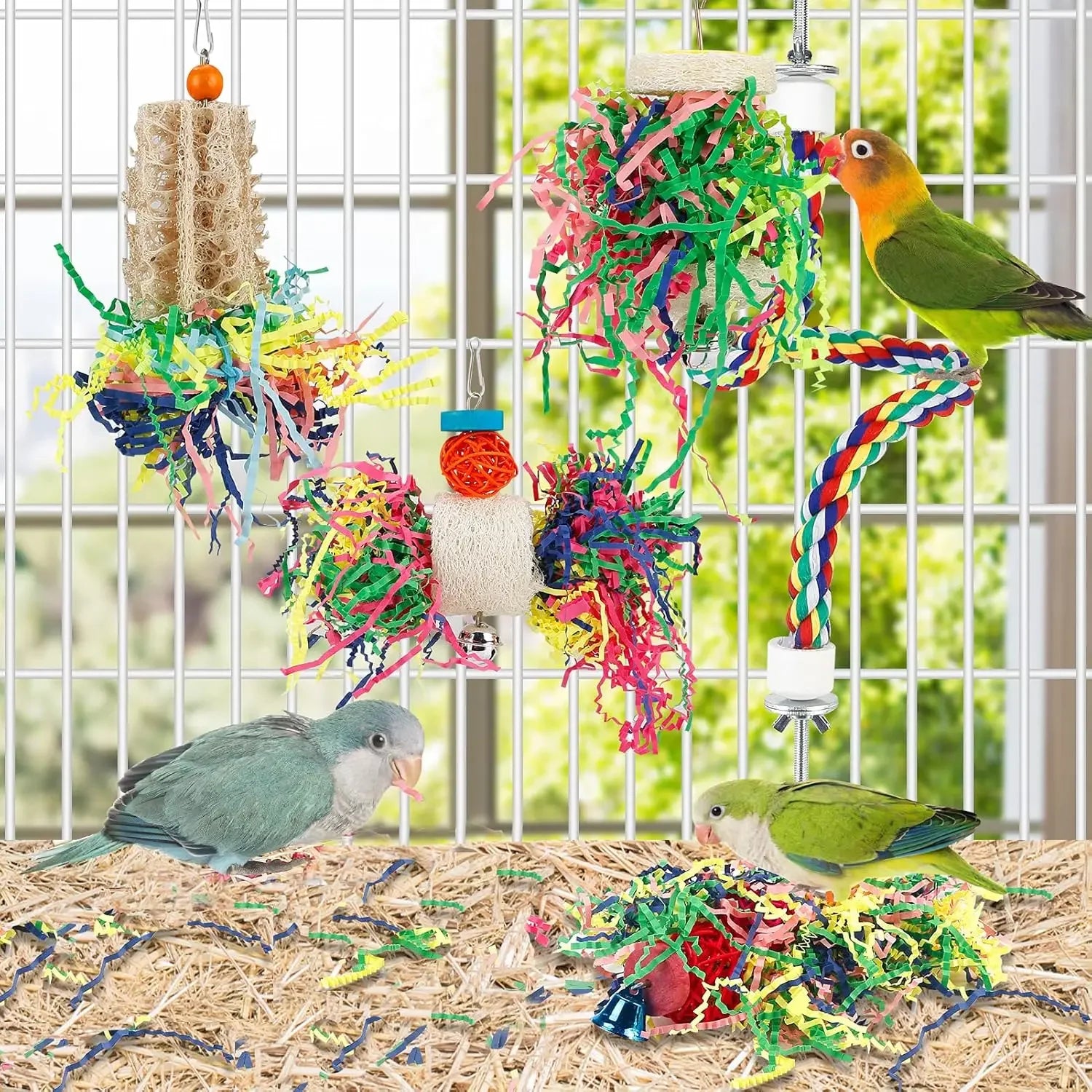 Bird Foraging Shredding Toy