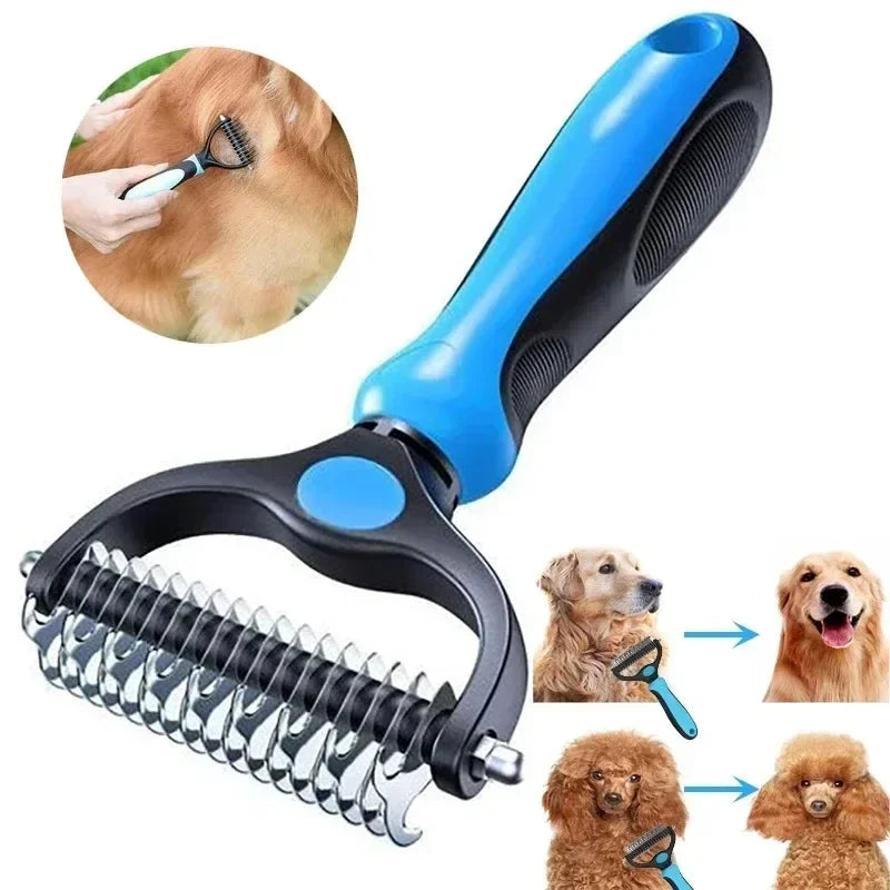 Pet Hair Remover Grooming Brush