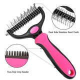 Pet Hair Remover Grooming Brush
