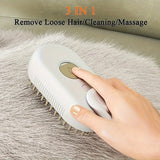 3-in-1 Steam Pet Brush