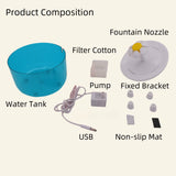 1.2L Automatic USB Pet Water Fountain