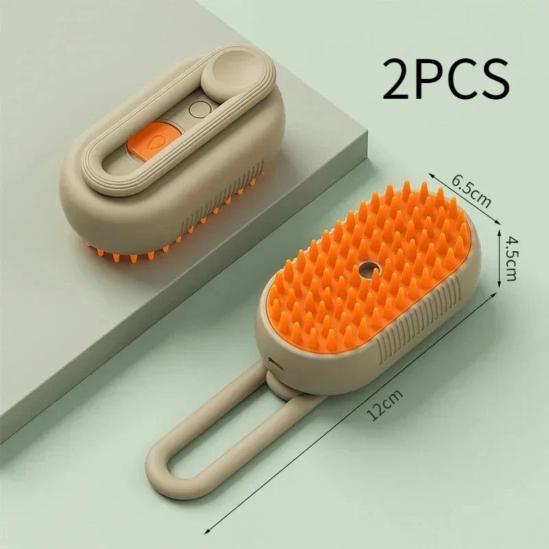 3-in-1 Steam Pet Brush