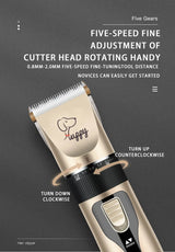 Electric Pet Grooming Set