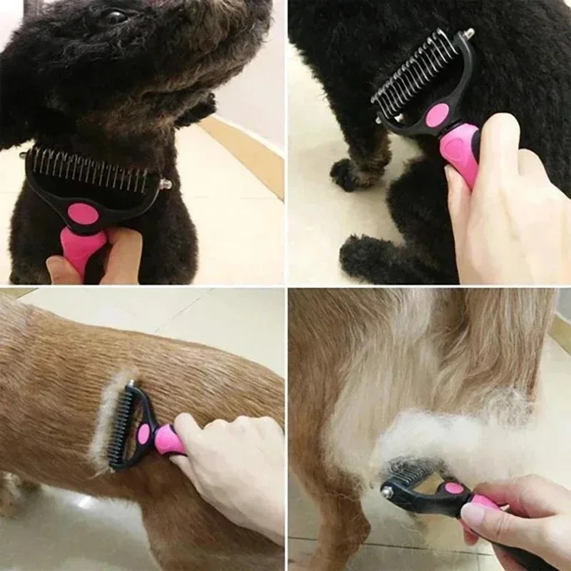 Pet Hair Remover Grooming Brush