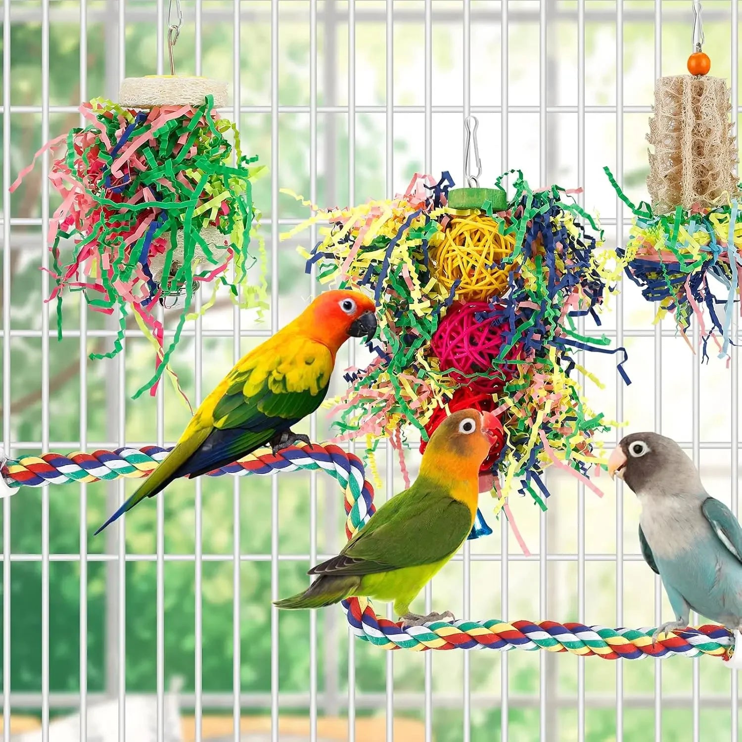 Bird Foraging Shredding Toy