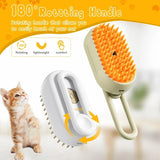 3-in-1 Steam Pet Brush